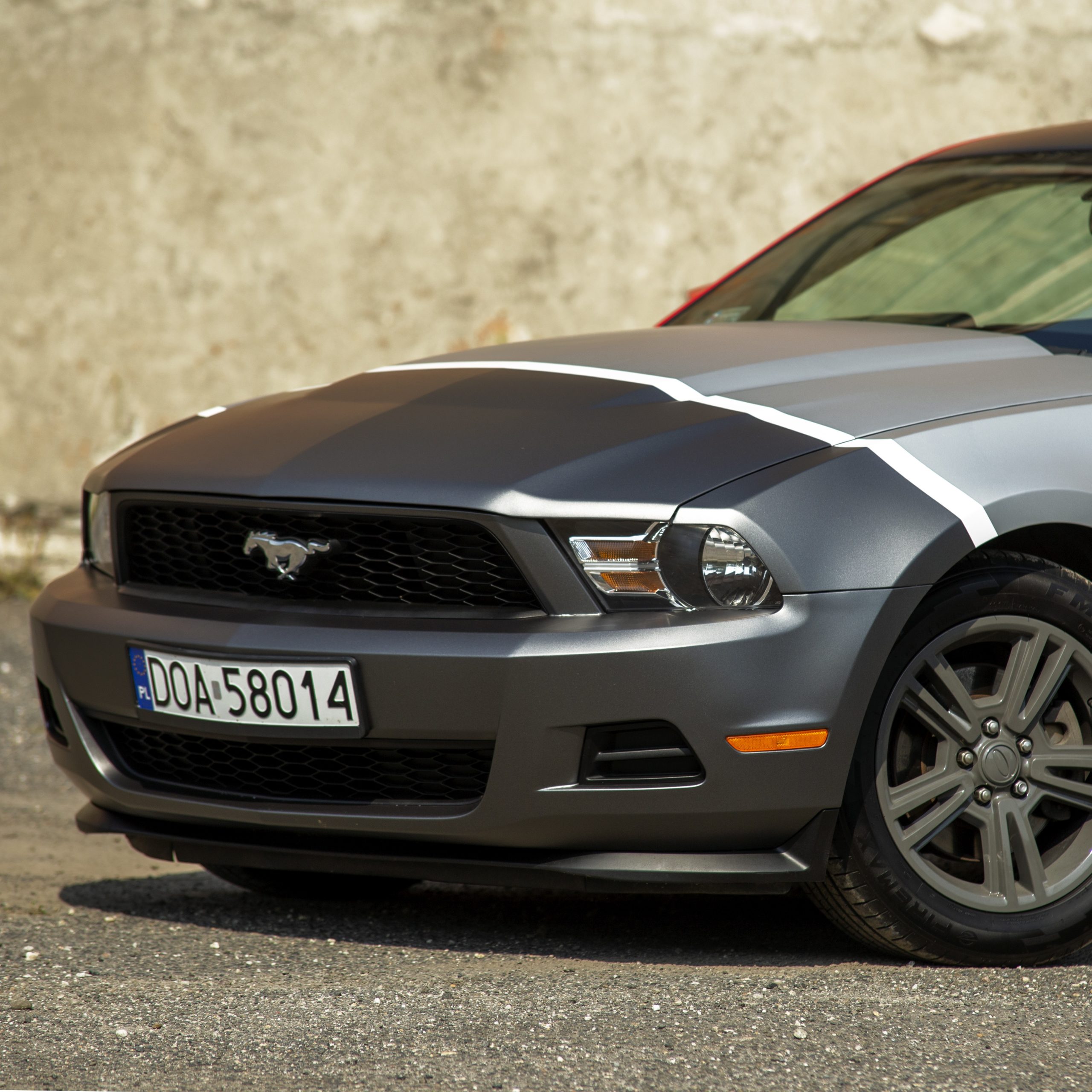 Oklejanie samochodów - Ford Mustang
