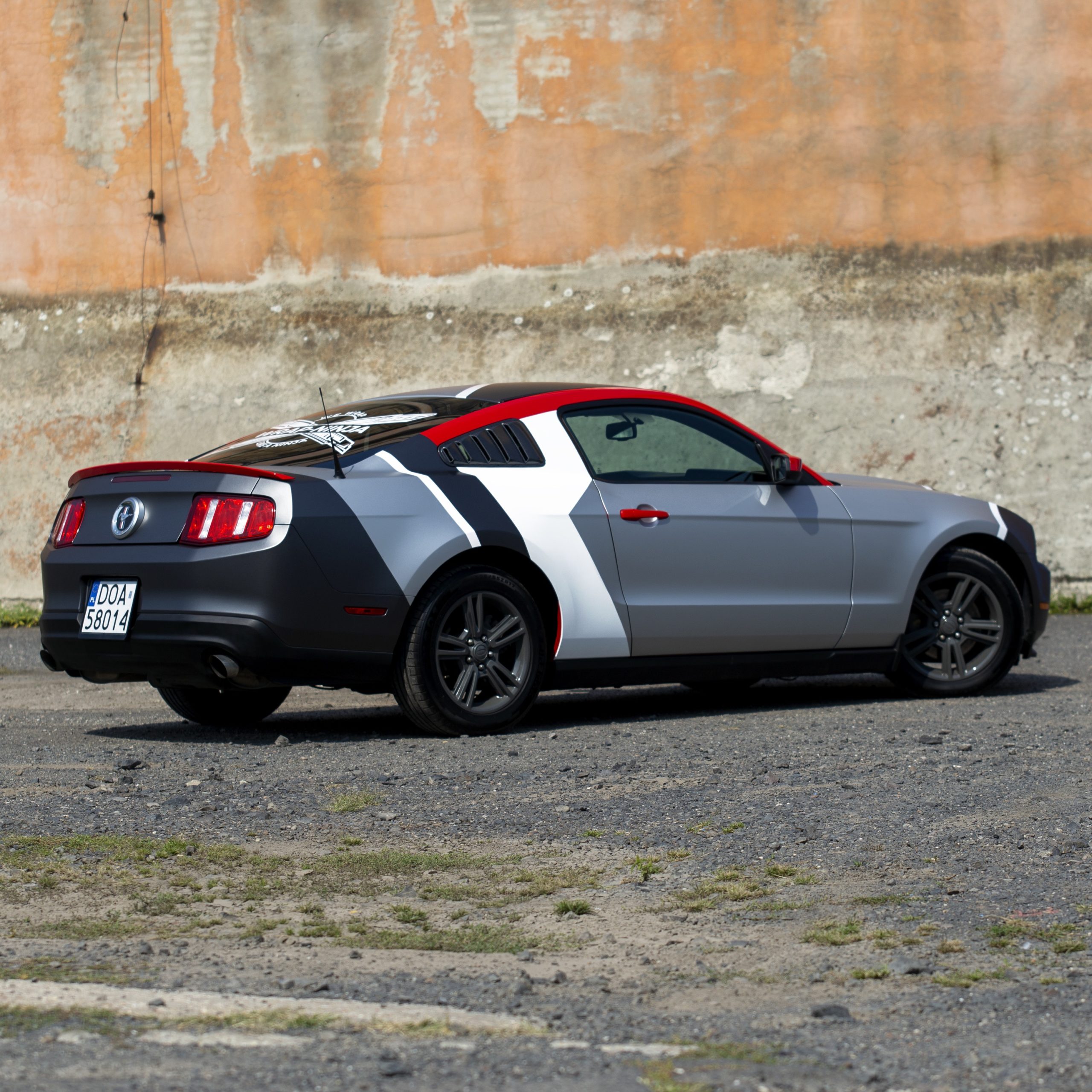 Oklejanie samochodów - Ford Mustang